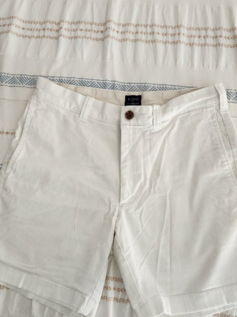 J.Crew White Tailored Shorts – Classic & Fresh